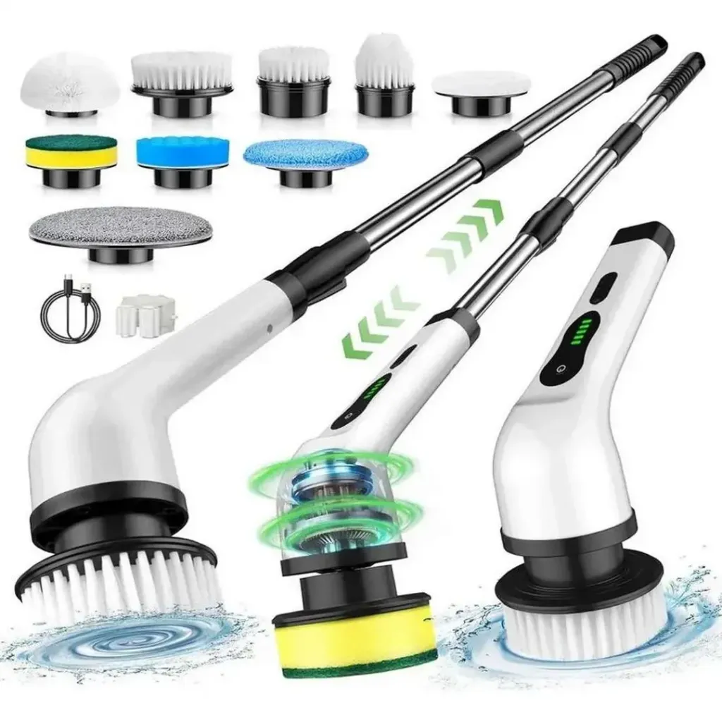 [BOD-HOG-074] CEPILLO ELECTRICO MULTIFUNCIONAL LIMPIEZA 9 EN 1 ELECTRIC CLEANING BRUSH