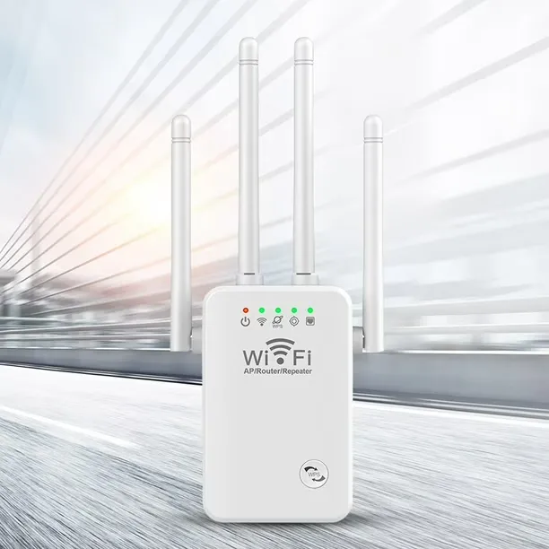 [CED-TEC-004] REPETIDOR WIFI ROUTER 4 ANTENAS INALAMBRICO