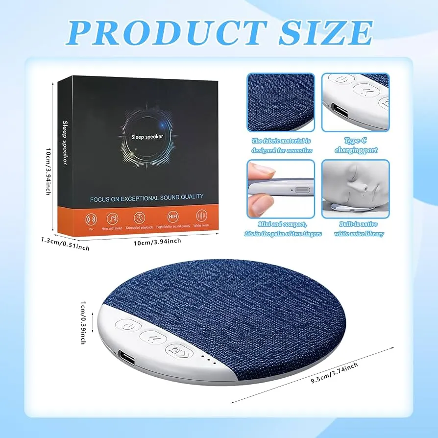 MINI BAFLE ALMOHADA FOCUS ON EXTRAORDINARY BLUETOOTH PILLOW