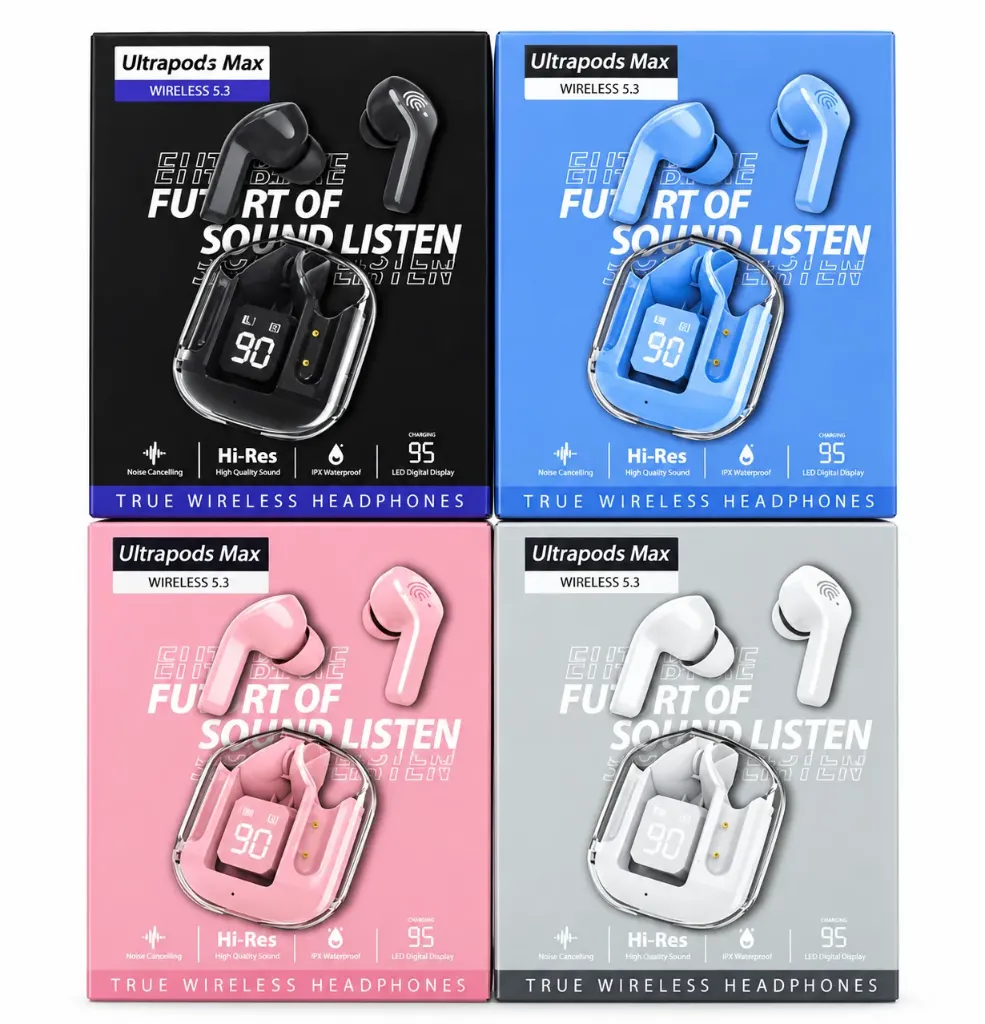 [ULTRAPODS MAX] AUDIFONOS INALAMBRICOS ULTRAPODS MAX BLUETOOTH