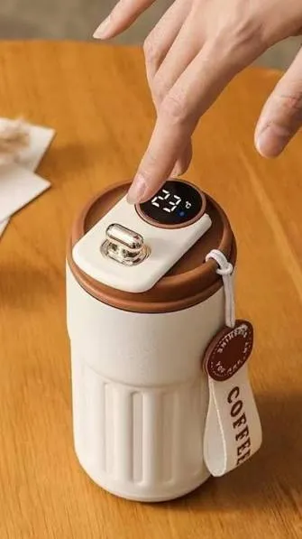 [CED-HOG-046] VASO TERMO DIGITAL 460ML STAINLESS STEEL VACUUM COFFEE MUGS