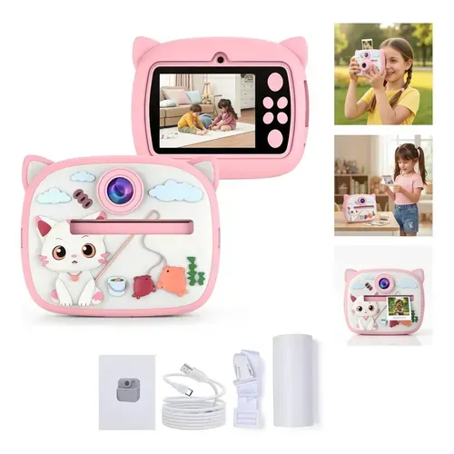[CAMARADIGITAL] CAMARA DIGITAL INSTANTANEA MINI IMPRESORA TERMICA INFANTIL