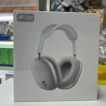 AURICULARES AP-200 DIADEMA AUDIFONOS BLUETOOTH (Negro)