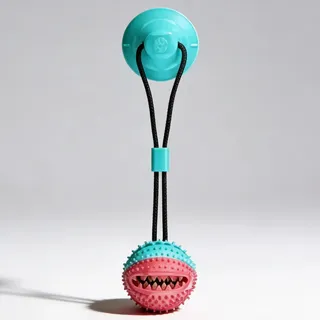 [CED-MAS-006] PELOTA PARA PERRO MASCOTA CON CHUPA