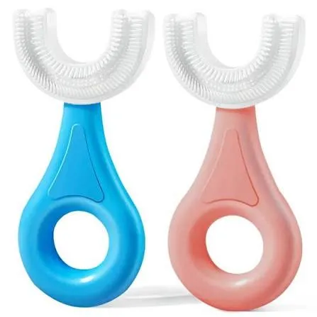 LLAMA DIENTES BEBE CEPILLO DENTAL PARA BEBE (AZUL)