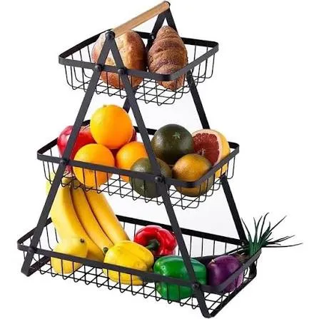 [CED-COC-017] TIER FRUIT BASKET FOR KITCKHEN ORGANIZADOR DE FRUTAS