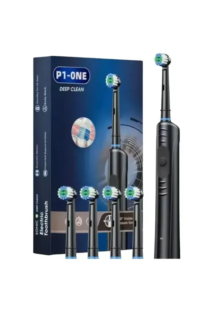 [P1-ONE] CEPILLO DENTAL ELECTRICO RECARGABLE 4 CABEZALES P1-ONE