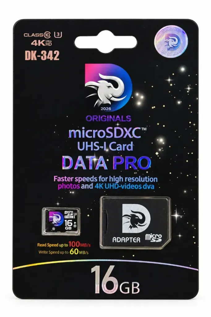 TARJETA DE MEMORIA MICRO SD 16GB CLASE 10 DUKA