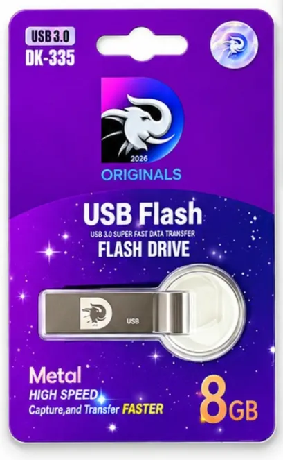 MEMORIA USB METALICA 8GB DUKA 3.0 HIGH SPEED