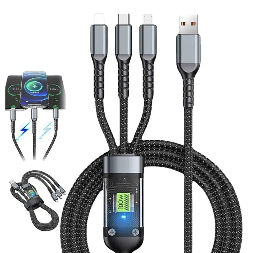 [RE-011] CABLE MULTIPLE CARGA RAPIDA 6 EN 1 RESHURK