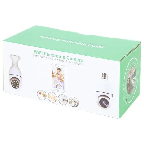 [BOD-TEC-053] CAMARA DE SEGURIDAD TIPO BOMBILLO ECO CAJA VERDE