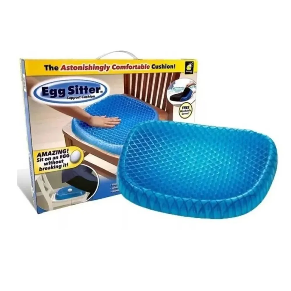 [BOD-HOG-018] COJIN EN GEL ORTOPEDICO SILLA SILICONA EGG