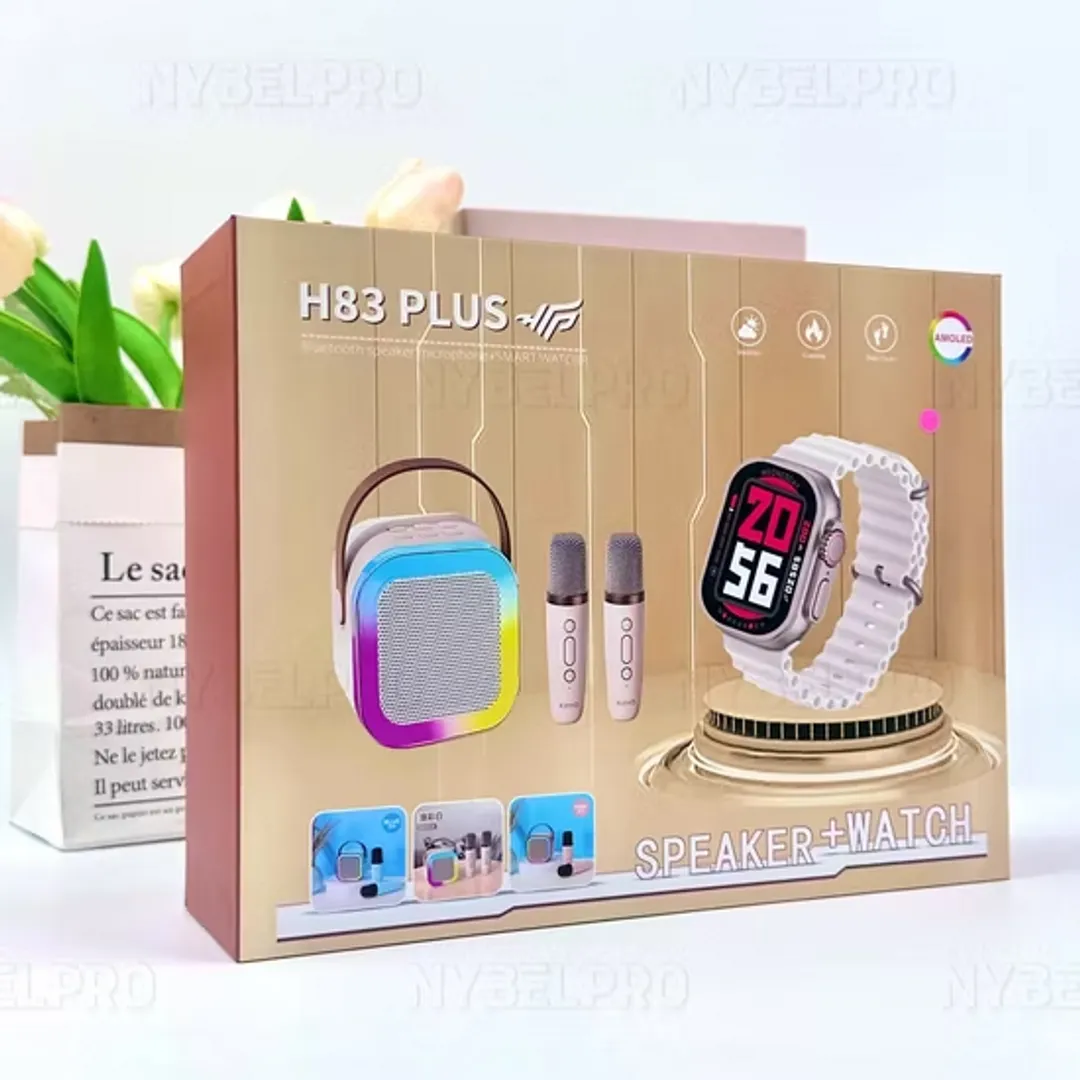 COMBO PARLANTE Y RELOJ H83 PLUS