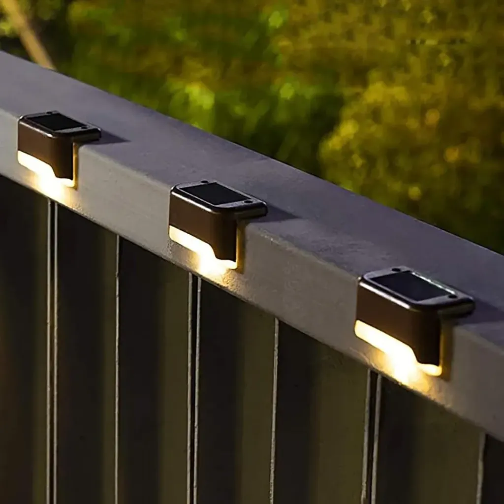 KIT X 4 LAMPARAS SOLAR
