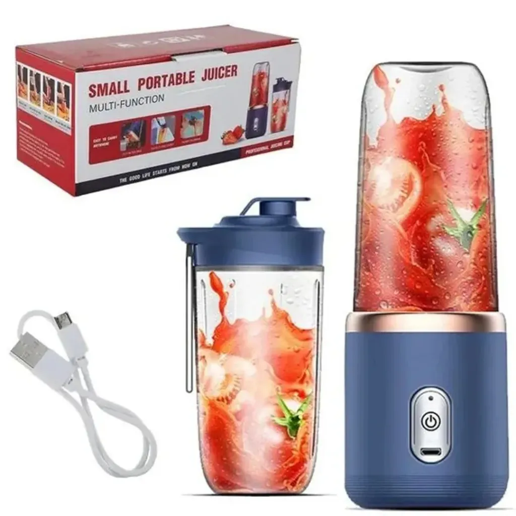 [BOD-ACC-032] LICUADORA PORTATIL DOBLE VASO RECARGABLE