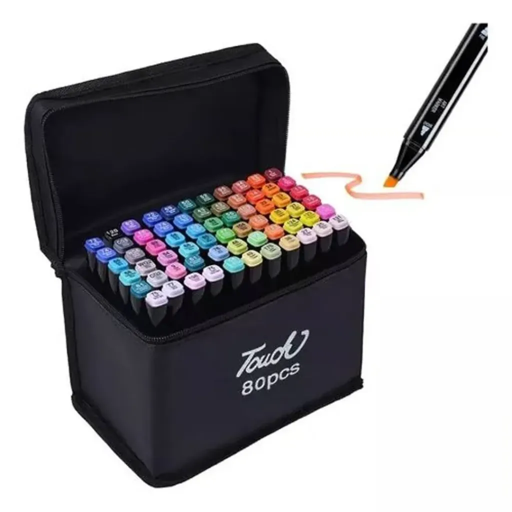 MARCADORES X80 - DOBLE PUNTA - TOUCH