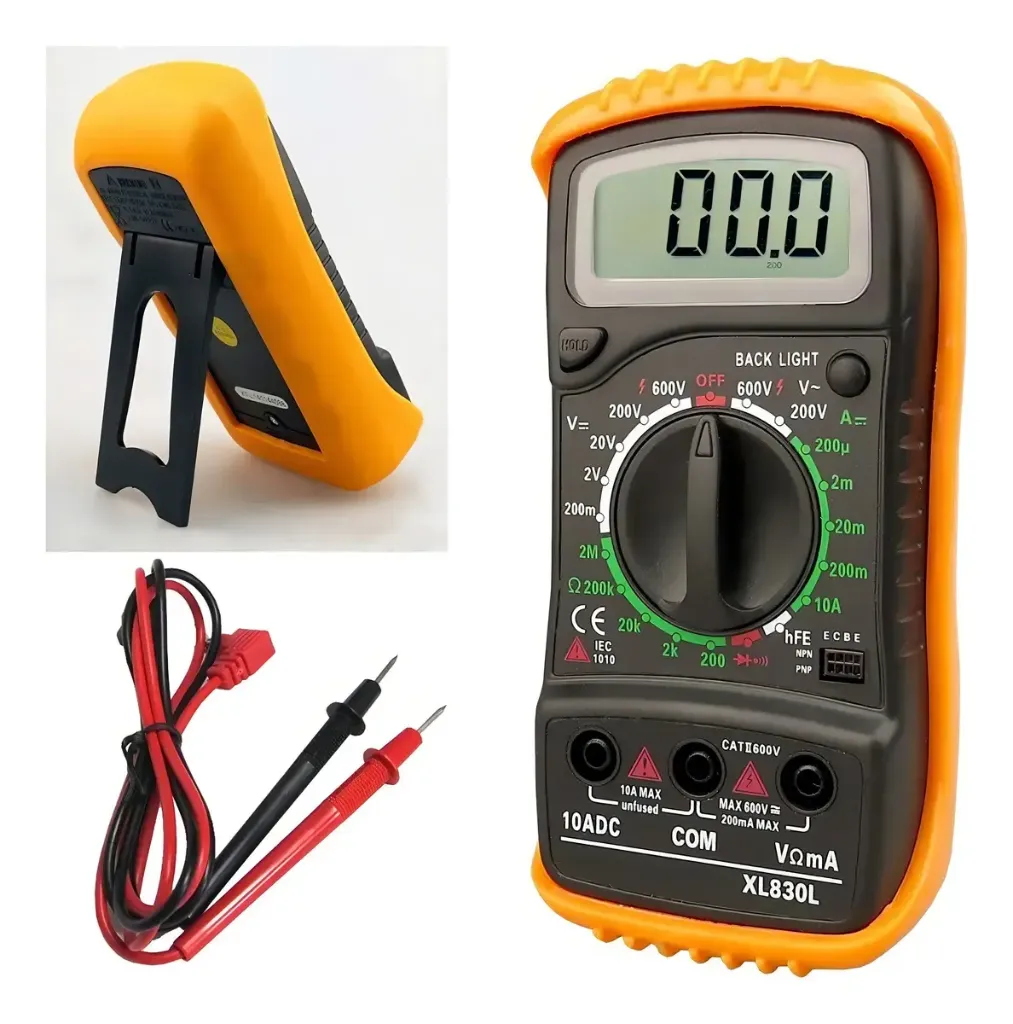 MULTIMETRO DIGITAL - DIGITAL MULTIMETER - XL830L
