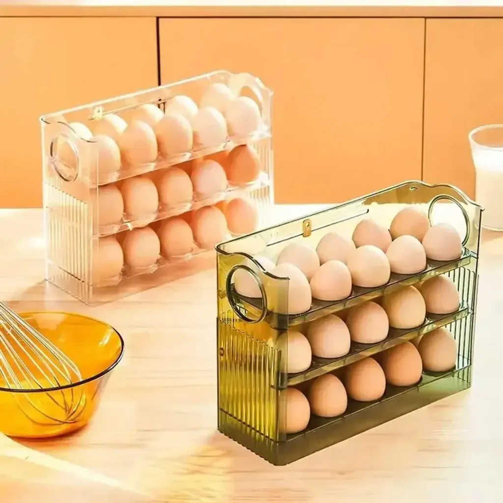 ORGANIZADOR HUEVOS 3 NIVELES - EGG STORAGE BOX - YW-492