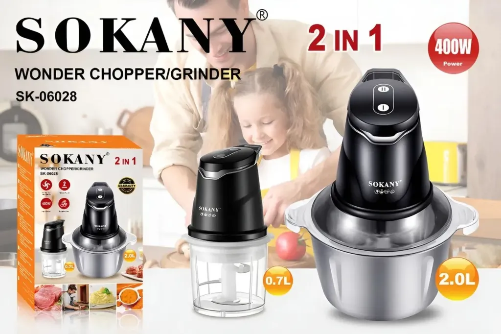 PICADOR ELECTRICO SOKANY 2 EN 1 2L