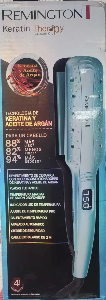 [BOD-BEL-016] PLANCHA REMINGTON KERATINA ARGAN OIL