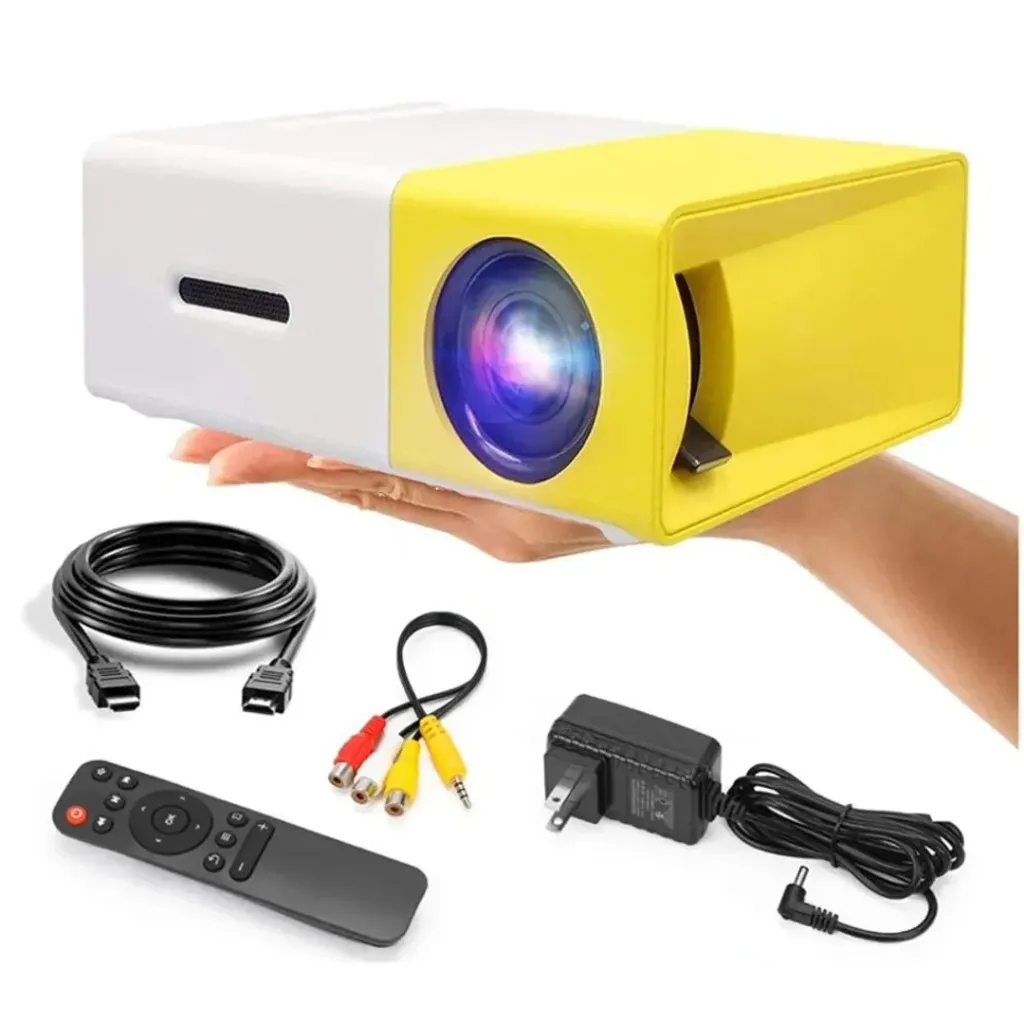 [BOD-TEC-034] PROYECTOR CAJA AMARILLA YG300 LED