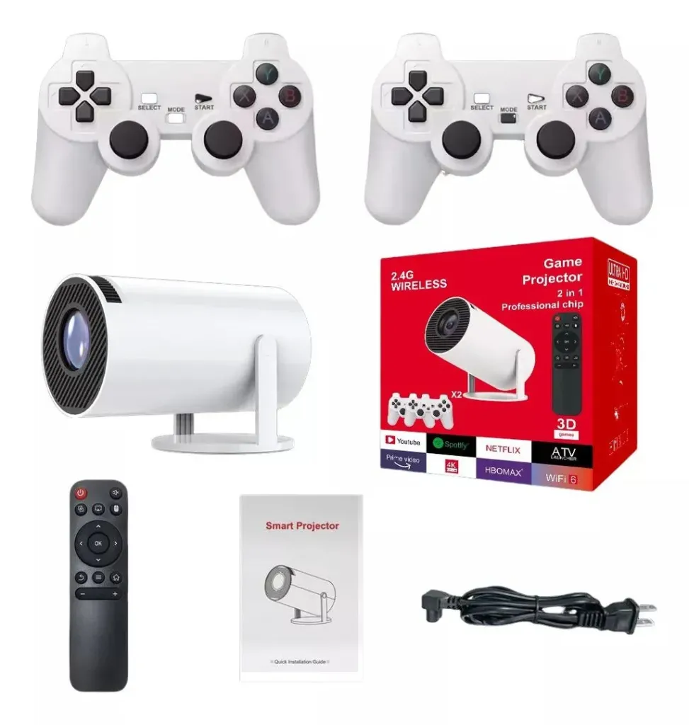 PROYECTOR CON JUEGOS ULTRA HD
