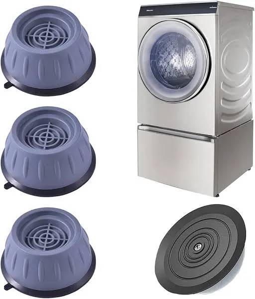 SOPORTE PATAS LAVADORA ANTIVIBRACION - SHOCK PAD X4 - XYJ-01 - BUIGO2304-013
