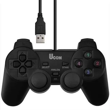 [CED-TEC-029] CONTROL PC ALAMBRICO - USB GAME PAD - USB-704