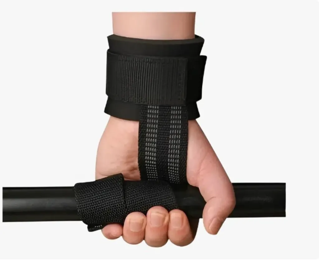[SH-01] MUÑEQUERA CORREA STRAPS LEVANTAMIENTO GYM