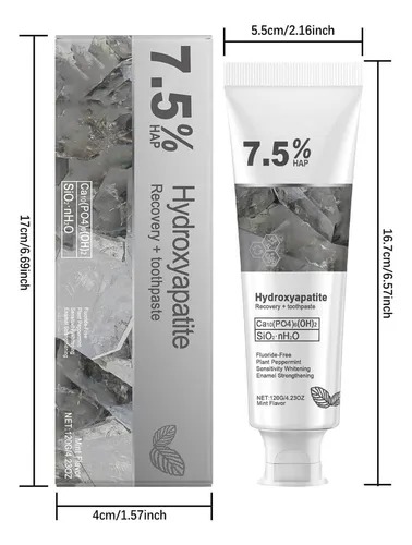 [BOD-SAL-050] CREMA DENTAL - HYDROXYAPATITE - ORALHOE - 7.5%