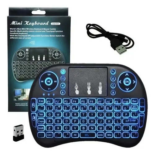 [CED-TEC-079] MINI TECLADO INALAMBRICO - CONTROL SMART TV - MINI KEYBOARD - JV-TCA
